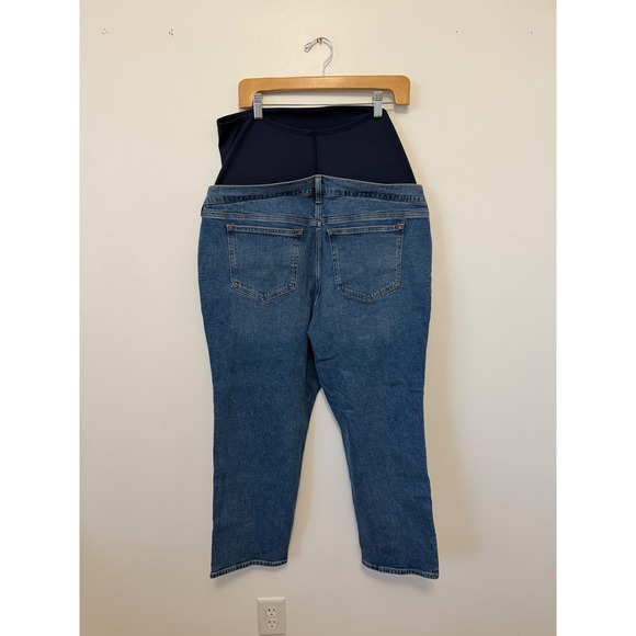 Abercrombie & Fitch Maternity Ankle Straight Jean – Dark  – Size 33 Short – NWT - Picture 6 of 6